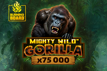 Free Slot Mighty Wild: Gorilla Burning Board
