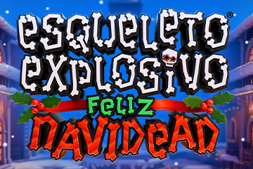 Esqueleto Explosivo Feliz Navidead by Thunderkick