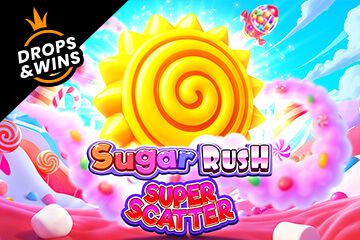 Slot machine Sugar Rush Super Scatter online