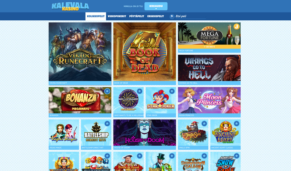Kalevala Casino Games