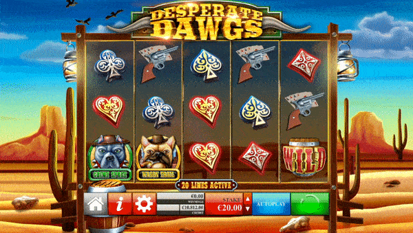 Desperate Dawgs Slot by Yggdrasil