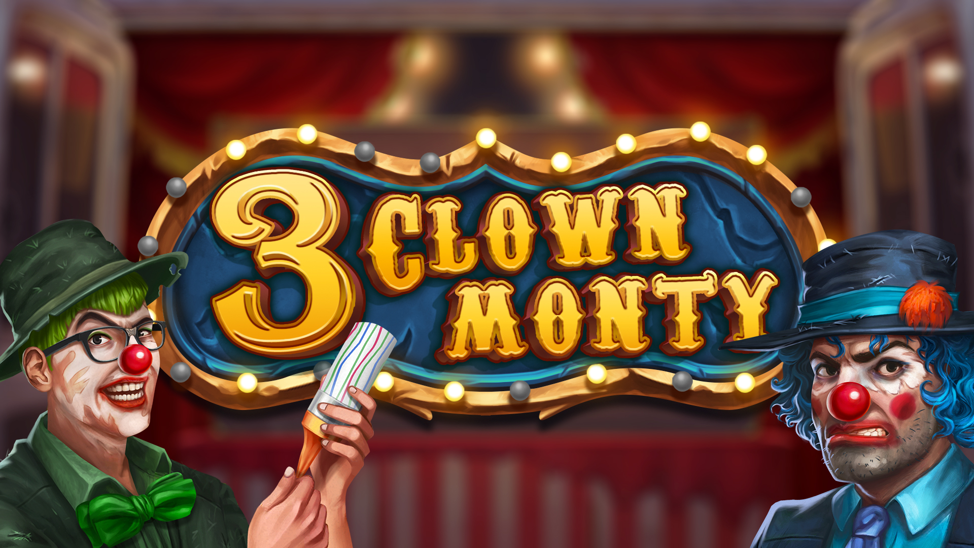 3 Clown Monty Slot by Play`n GO