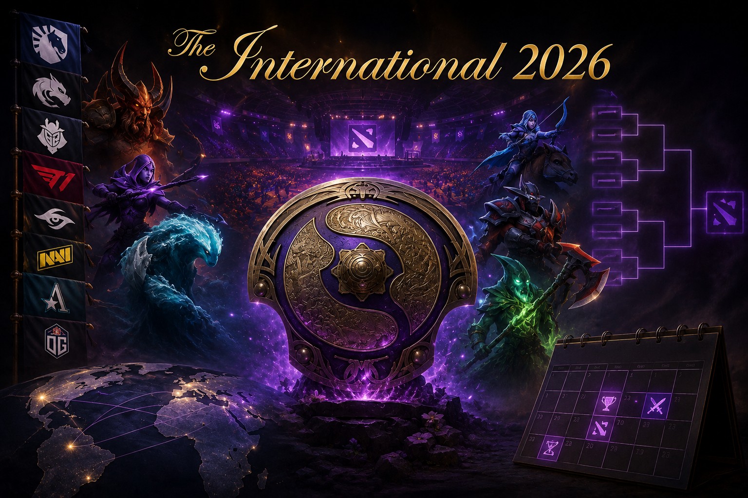 The International 2026: Teams, Format, Schedule, Favourites